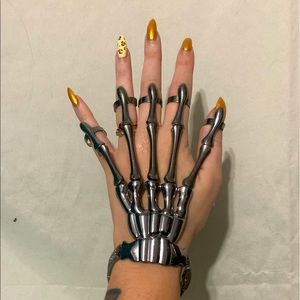 Skeleton Hand Bracelet